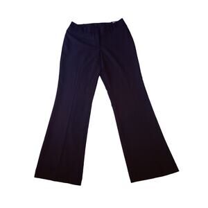 Worthington Curvy Fit Perfect Trouser Women's Dress Pants Burgandy Red Size 8 S